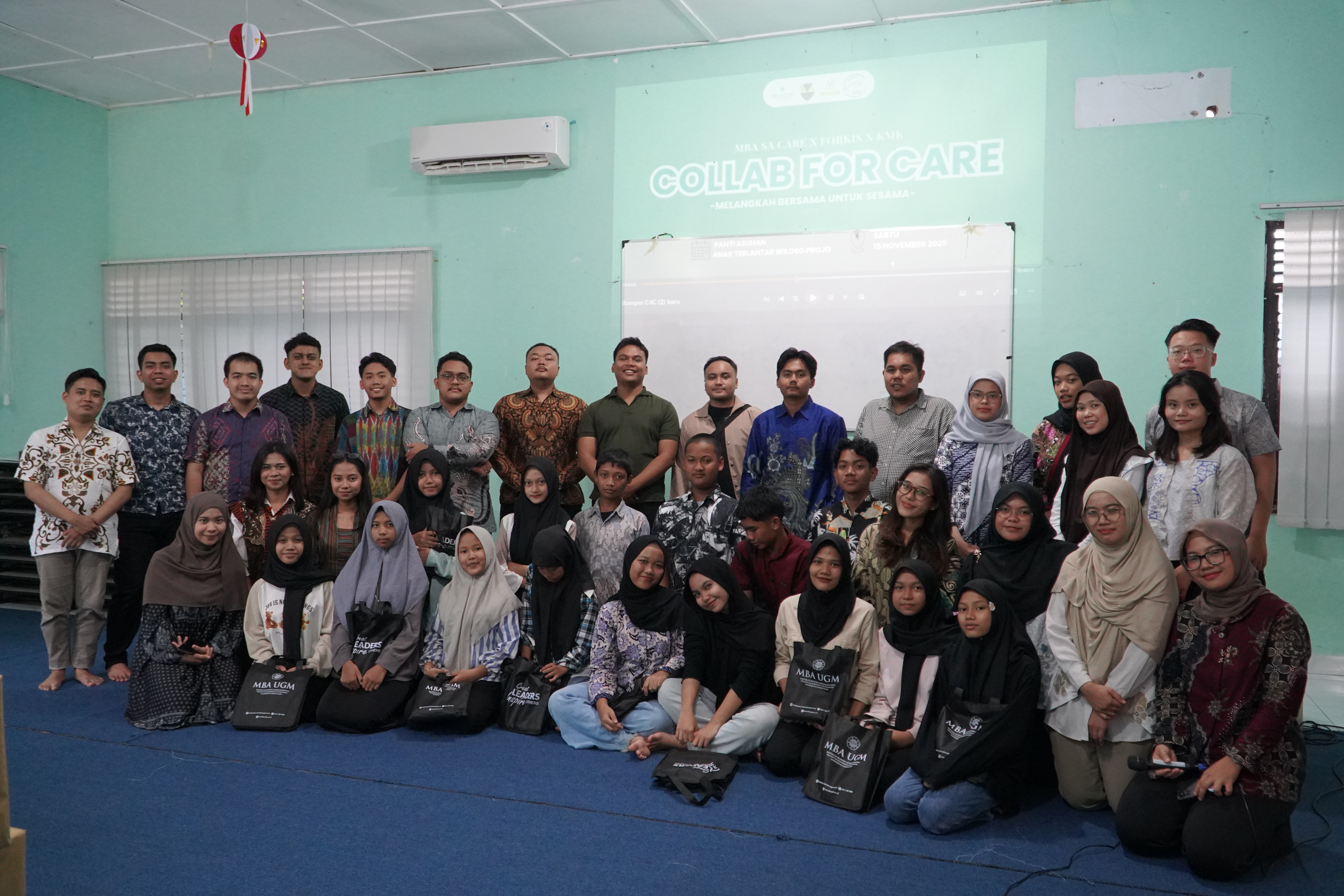 MBA SA Care 7.0: Kolaborasi Mahasiswa MBA FEB UGM untuk Menguatkan Kepedulian Sosial